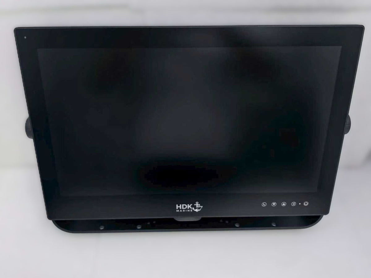 Front view of HDK Marine display