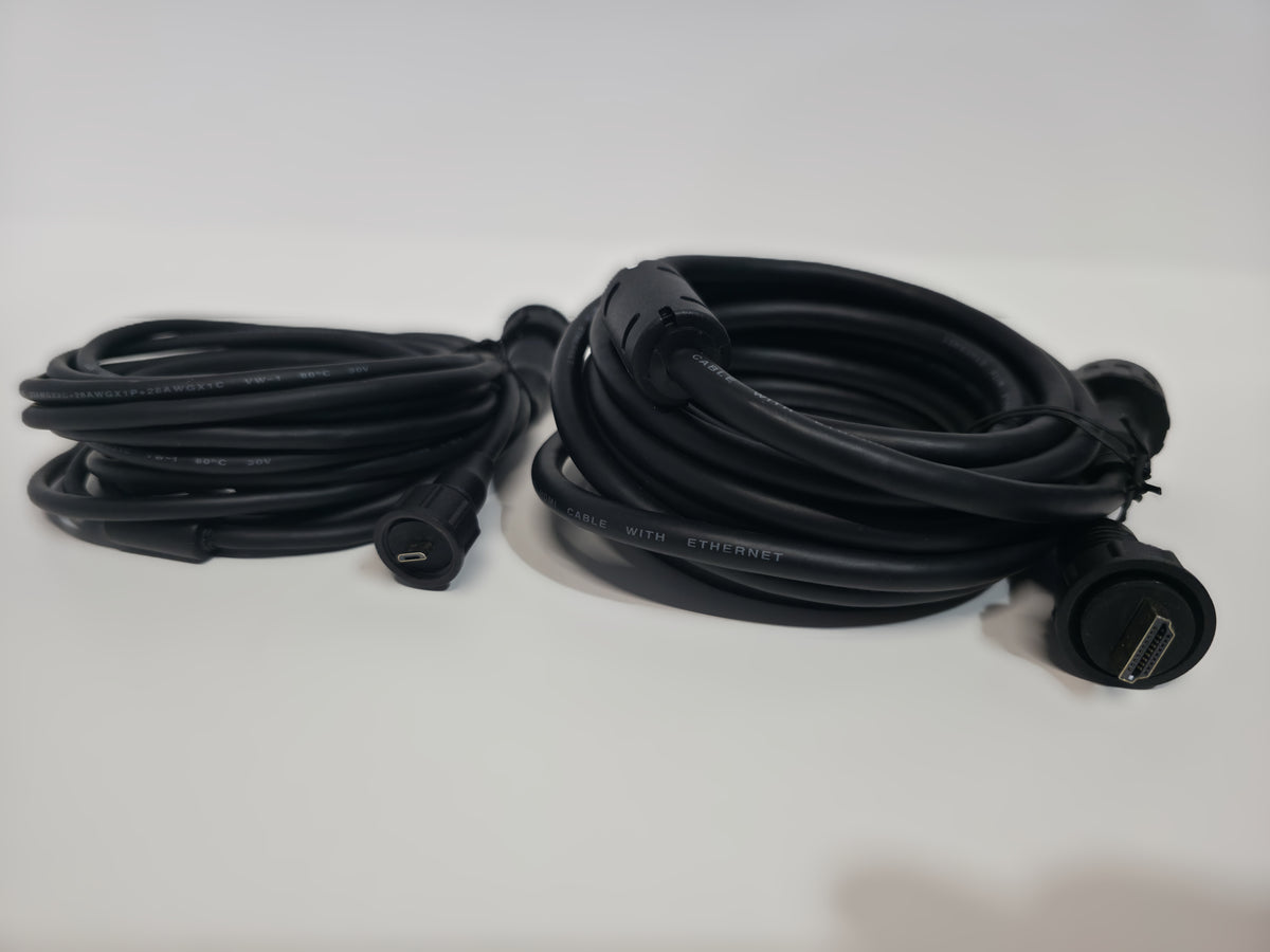 IP67 Micro USB and IP67 HDMI Cables